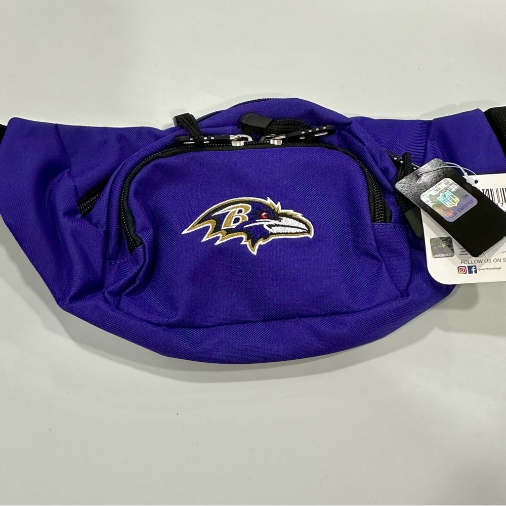 Baltimore Ravens NFL Purple Fanny pack/sling bag